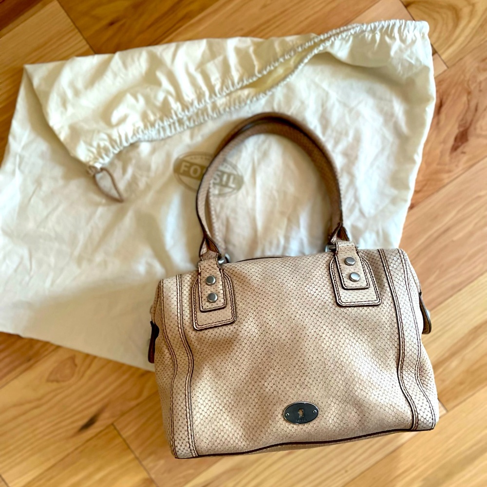 Fossil Key Satchel Preowned